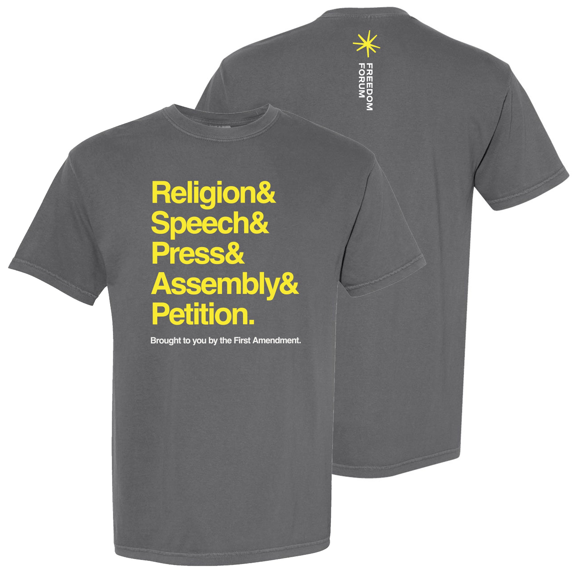 Five Freedoms T-Shirt – Freedom Forum Shop