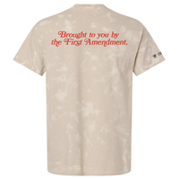 Freedom To Be Bleach Out Dyed T-Shirt