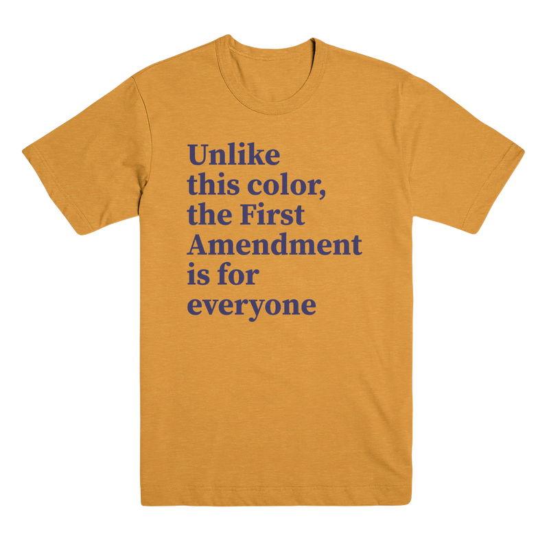 First Amendment for Everyone T-shirt